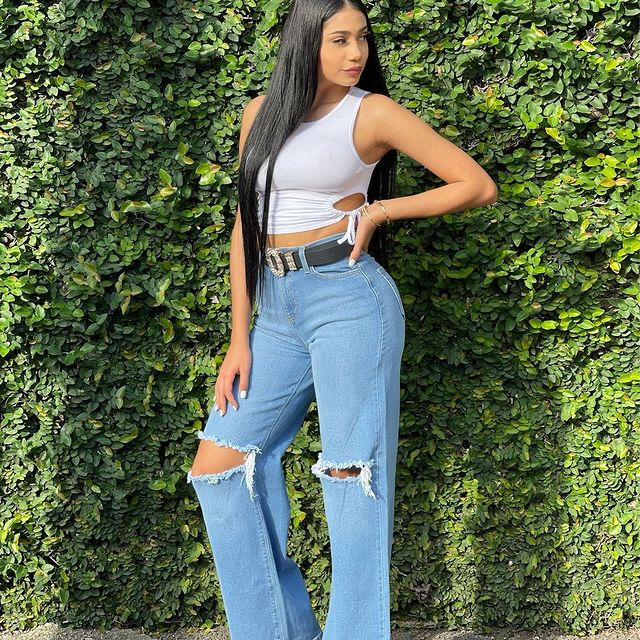 Crop top blanca