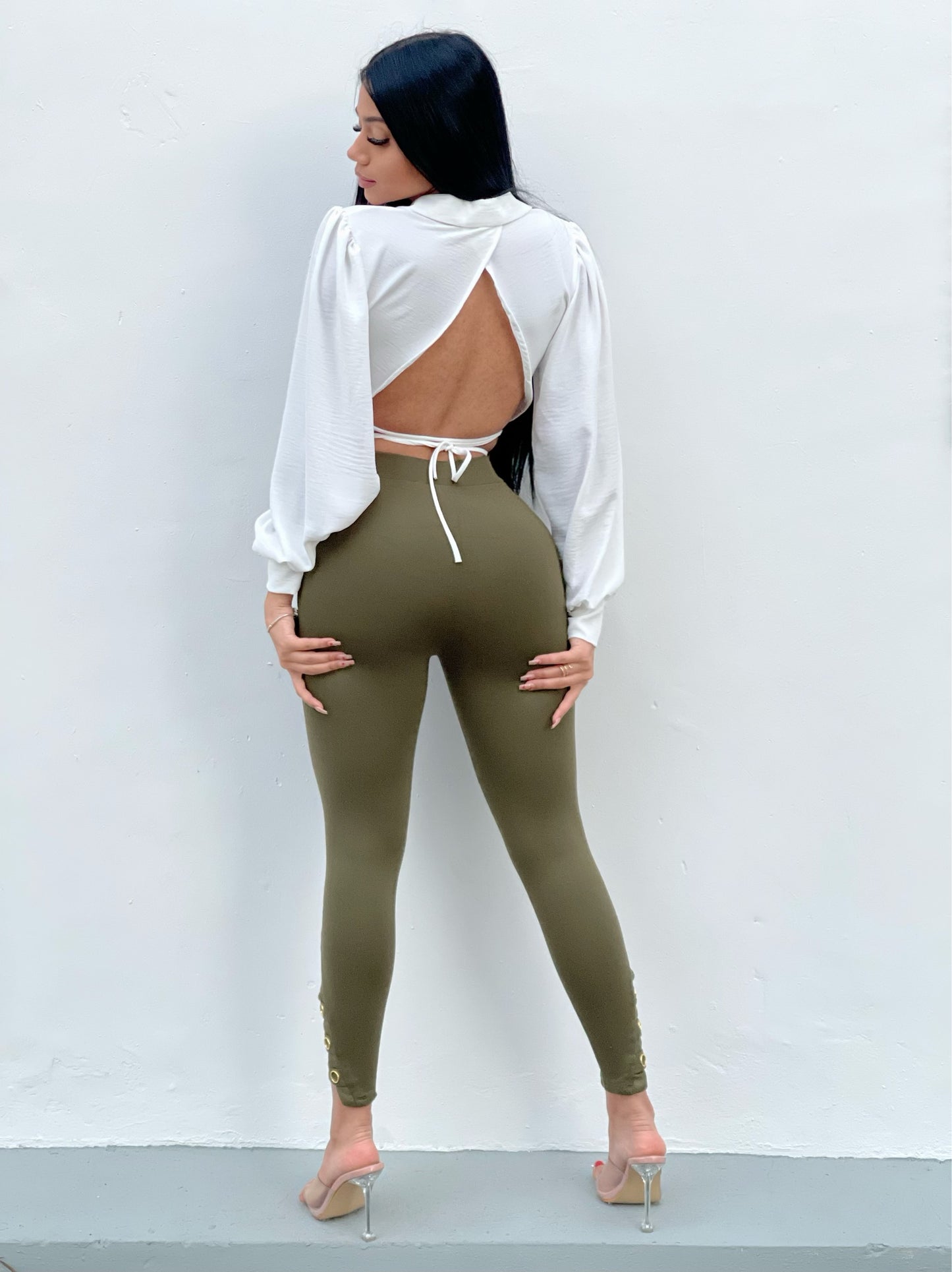 Leggings olive