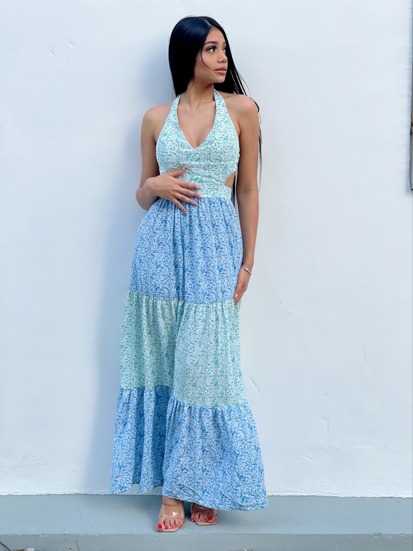 Maxi dress blue dream