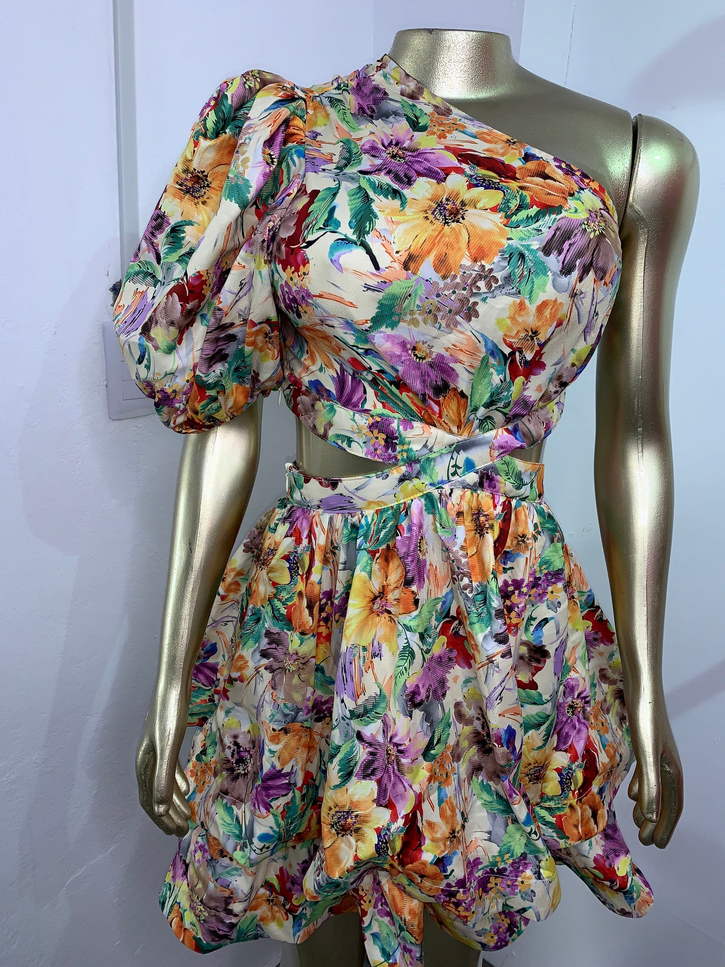 Dress Multicolor Flower