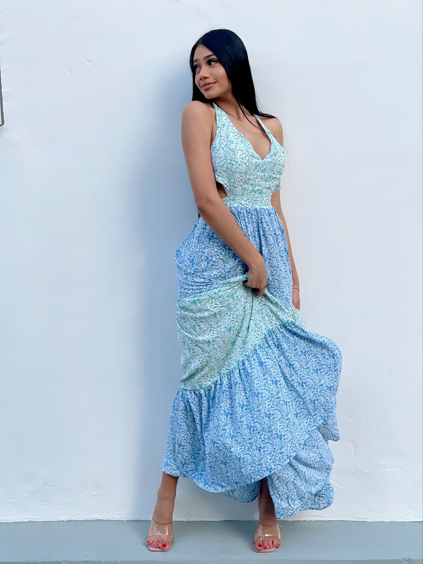 Maxi dress blue dream